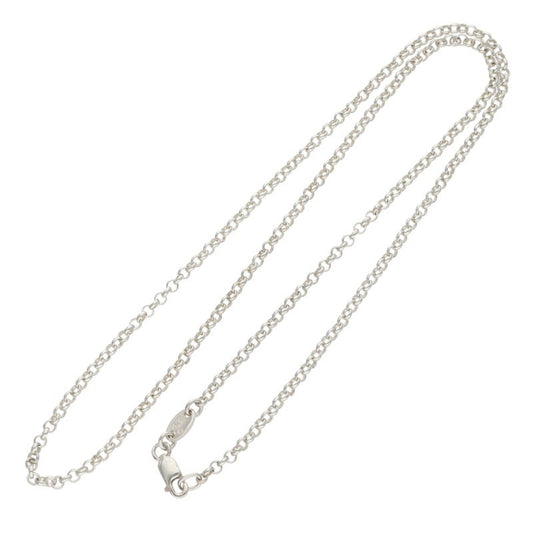 Chrome Hearts R18 Roll Chain Silver Necklace Size 18INCH