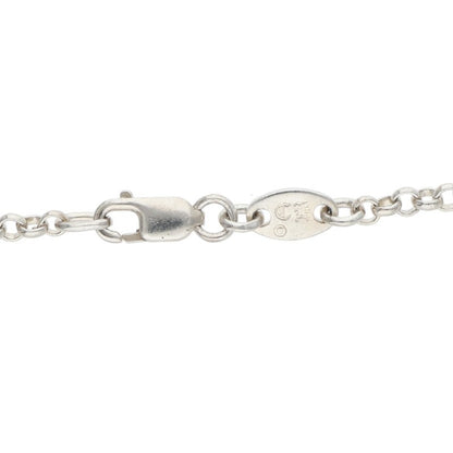 Chrome Hearts R18 Roll Chain Silver Necklace Size 18INCH