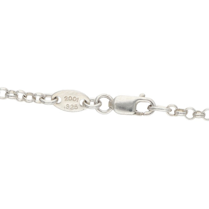 Chrome Hearts R18 Roll Chain Silver Necklace Size 18INCH