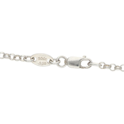 Chrome Hearts R18 Roll Chain Silver Necklace Size 18INCH