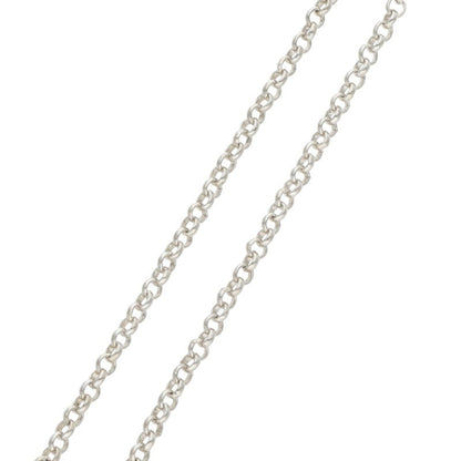 Chrome Hearts R18 Roll Chain Silver Necklace Size 18INCH