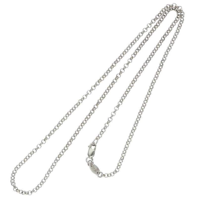 Chrome Hearts R18 Roll Chain Silver Necklace Size 18INCH