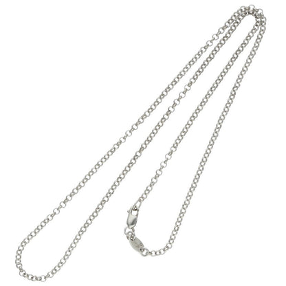 Chrome Hearts R18 Roll Chain Silver Necklace Size 18INCH