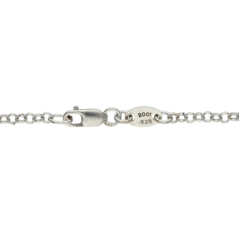 Chrome Hearts R18 Roll Chain Silver Necklace Size 18INCH