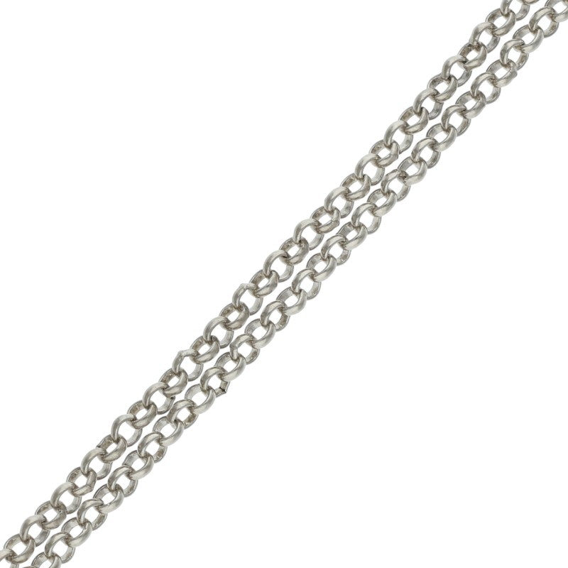 Chrome Hearts R18 Roll Chain Silver Necklace Size 18INCH