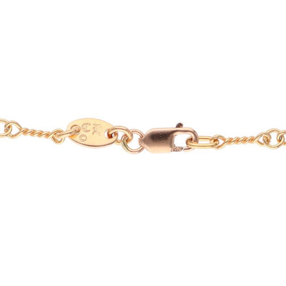 Chrome Hearts 22K T18 Twist Chain Gold Necklace Size 18INCH