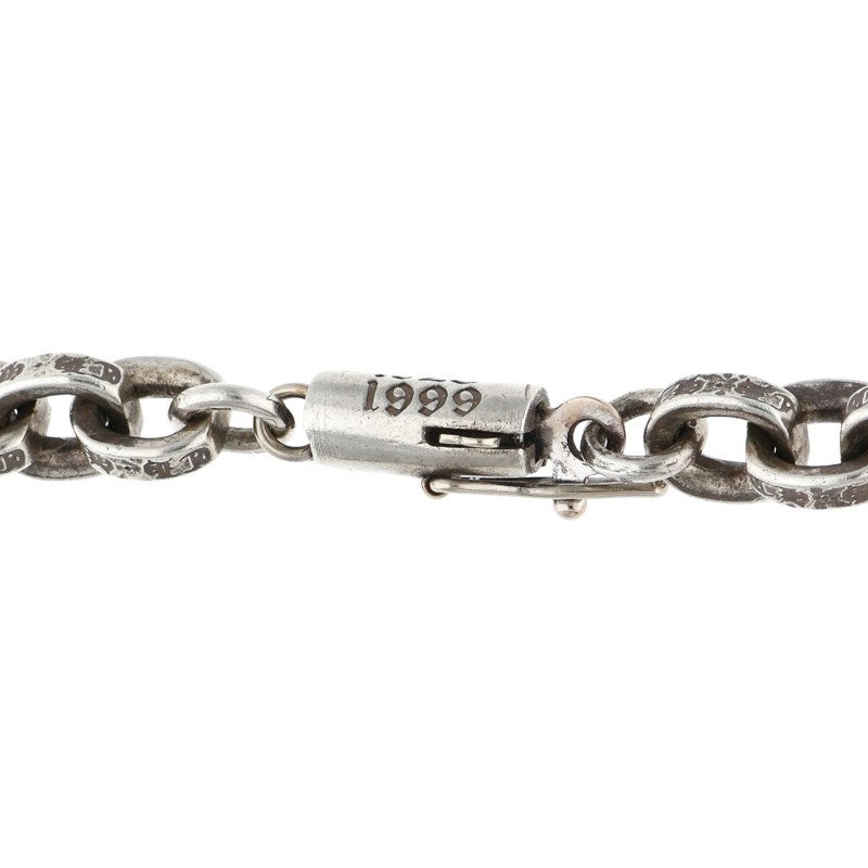 Chrome Hearts Paper Chain Silver Necklace Size 18INCH