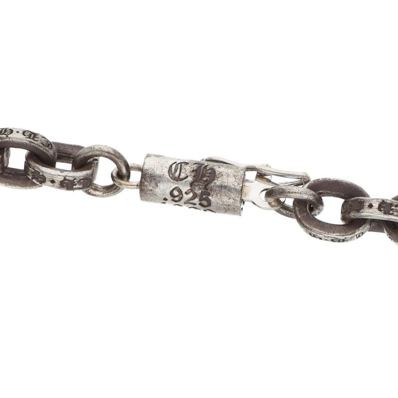Chrome Hearts Paper Chain Silver Necklace Size 20INCH