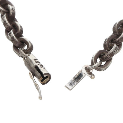 Chrome Hearts Paper Chain Silver Necklace Size 20INCH