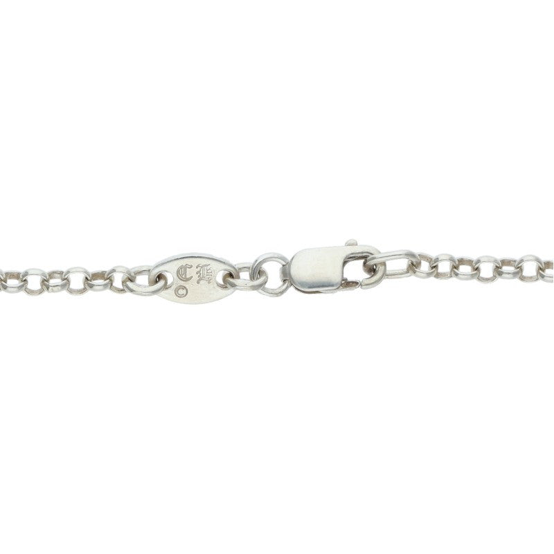 Chrome Hearts R20 Roll Chain Silver Necklace Size 20INCH