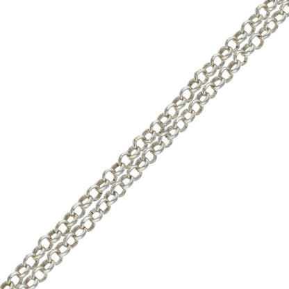 Chrome Hearts R20 Roll Chain Silver Necklace Size 20INCH