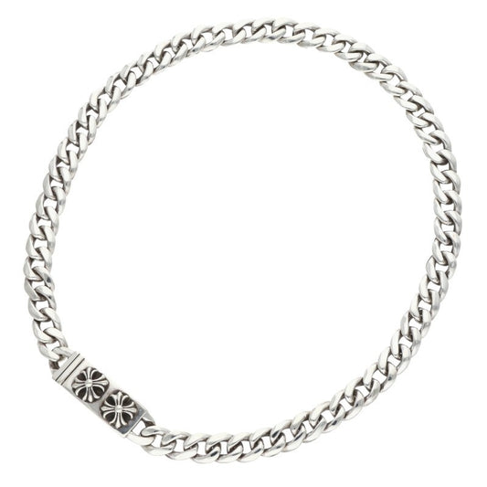 Chrome Hearts Bella CHX Mini ID Chain Choker Size 14INCH