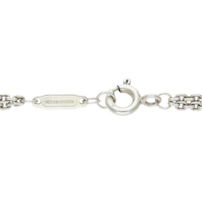 TIFFANY&Co. HardWear Double Link Silver Necklace Size 16INCH