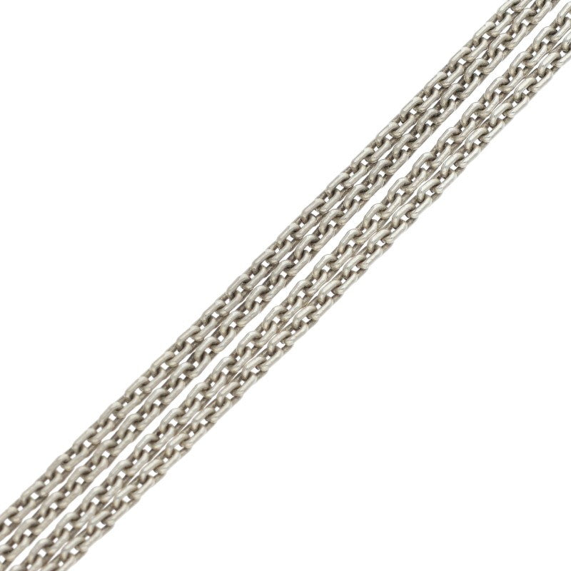 TIFFANY&Co. HardWear Double Link Silver Necklace Size 16INCH