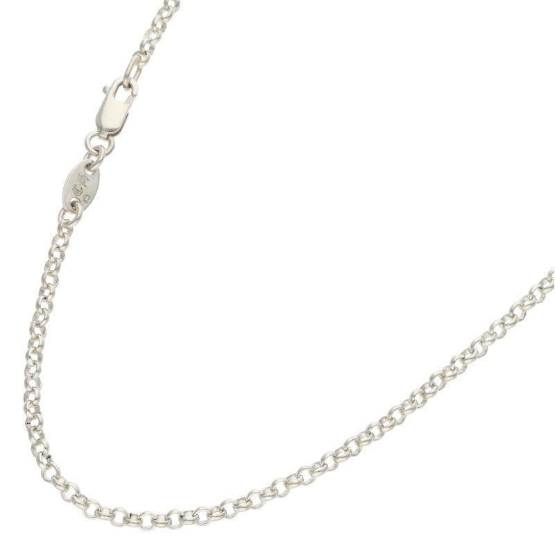 Chrome Hearts R24 Roll Chain Silver Necklace Size 24