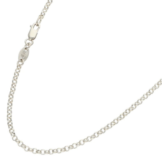 Chrome Hearts R24 Roll Chain Silver Necklace Size 24