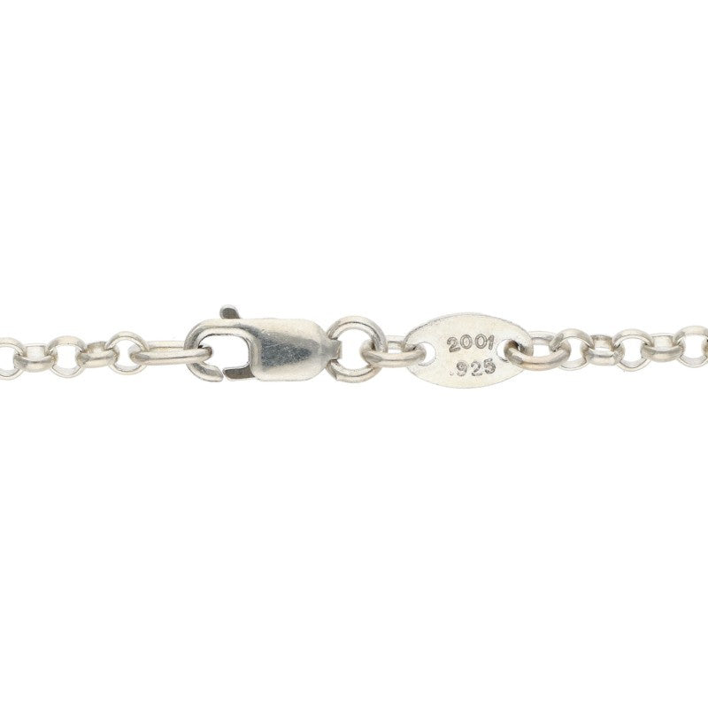 Chrome Hearts R24 Roll Chain Silver Necklace Size 24