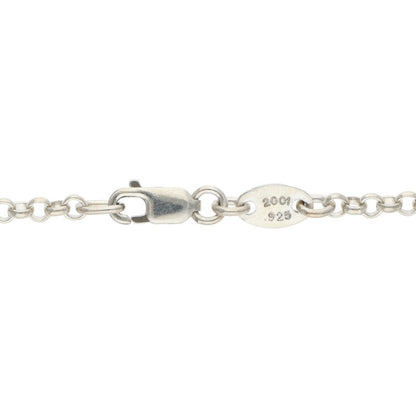 Chrome Hearts R24 Roll Chain Silver Necklace Size 24