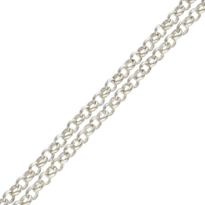 Chrome Hearts R24 Roll Chain Silver Necklace Size 24