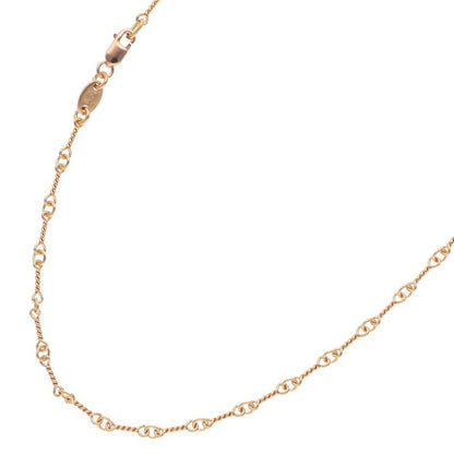 Chrome Hearts 22K T18 Twist Chain Gold Yellow Size 18INCH