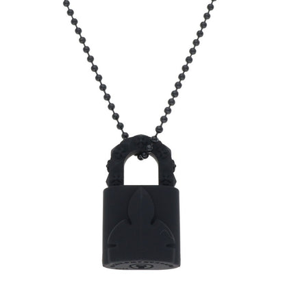 Chrome Hearts Rubber Padlock Silicone Necklace Size ONE SIZE