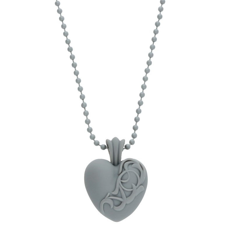Chrome Hearts Rubber Heart Silicone Necklace Size ONE SIZE