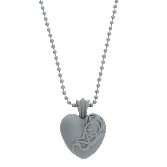 Chrome Hearts Rubber Heart Silicone Necklace Size ONE SIZE