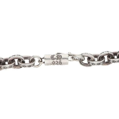 Chrome Hearts Paper Chain Silver Necklace Size 20INCH