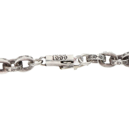 Chrome Hearts Paper Chain Silver Necklace Size 20INCH