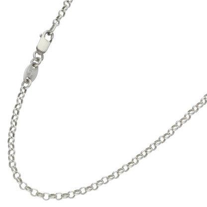 Chrome Hearts Roll Chain Silver Necklace Size 18INCH