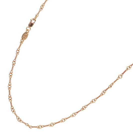 Chrome Hearts 22K Twist Chain Gold Necklace Size 24INCH