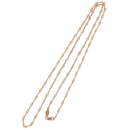 Chrome Hearts 22K Twist Chain Gold Necklace Size 24INCH