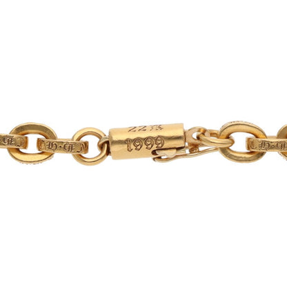 Chrome Hearts 22K Paper Chain Gold Necklace Size 20INCH