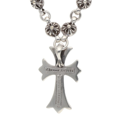 Chrome Hearts Cross Ball Chain Silver Necklace Size 20INCH