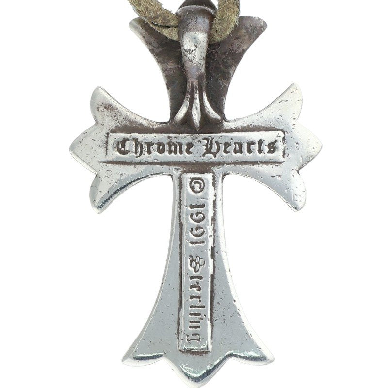 Chrome Hearts Small CH Cross Silver Necklace Size ONE Multi