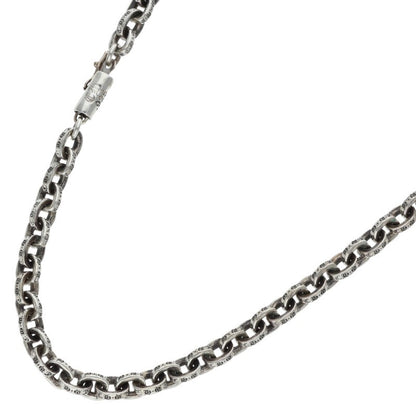 Chrome Hearts Paper Chain Silver Necklace Size 20INCH