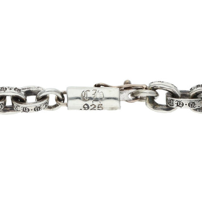 Chrome Hearts Paper Chain Silver Necklace Size 20INCH
