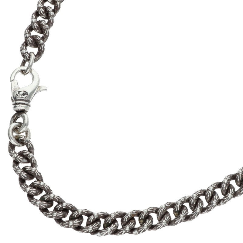 Chrome Hearts XTRA FNCY MINI 925 Silver Necklace Size 18INCH