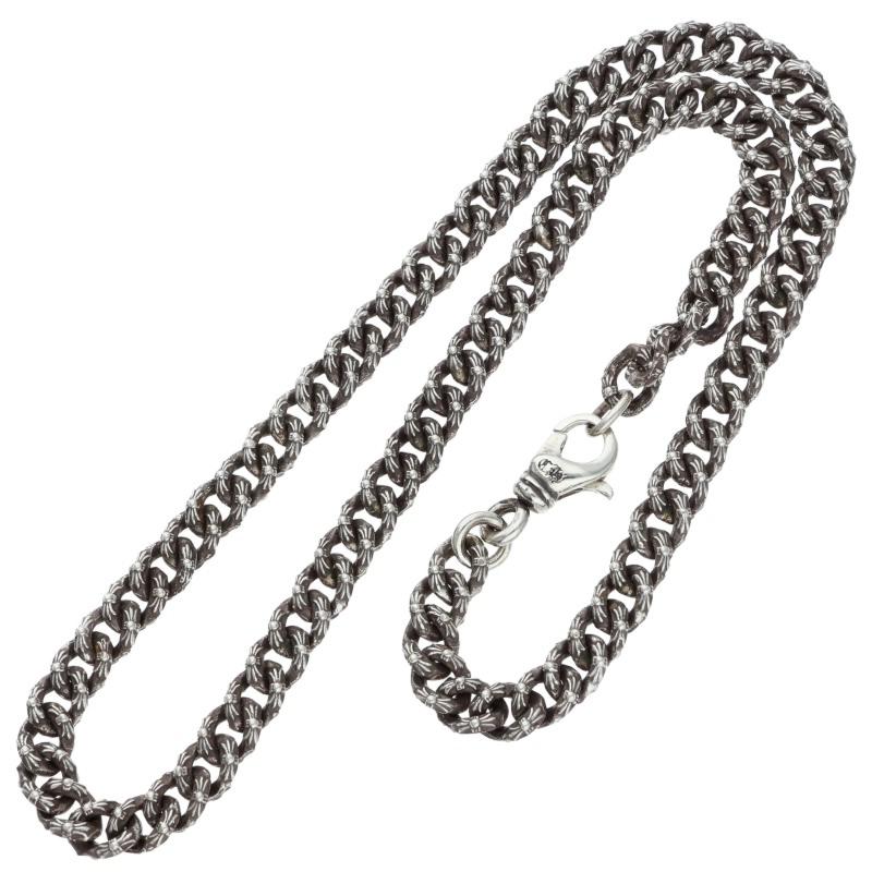 Chrome Hearts XTRA FNCY MINI 925 Silver Necklace Size 18INCH