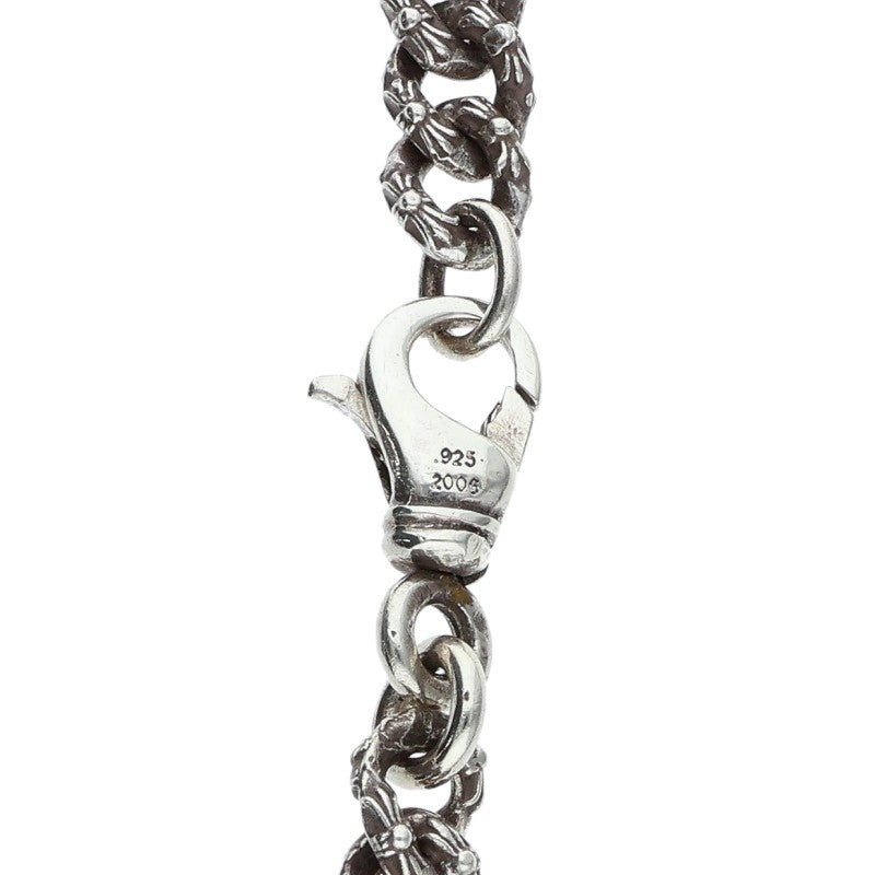 Chrome Hearts XTRA FNCY MINI 925 Silver Necklace Size 18INCH