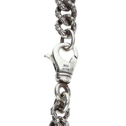 Chrome Hearts XTRA FNCY MINI 925 Silver Necklace Size 18INCH