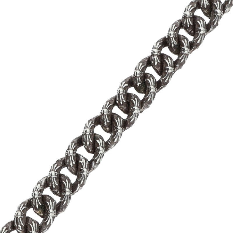 Chrome Hearts XTRA FNCY MINI 925 Silver Necklace Size 18INCH