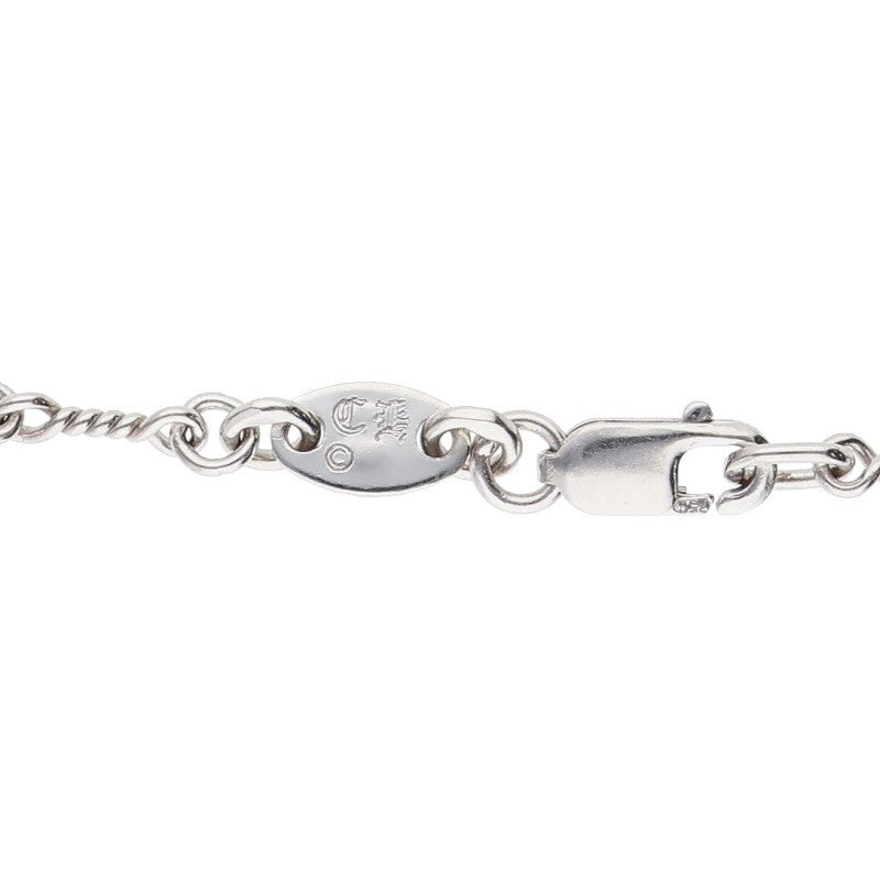 Chrome Hearts 18K White Gold Chain Necklace Size 18INCH