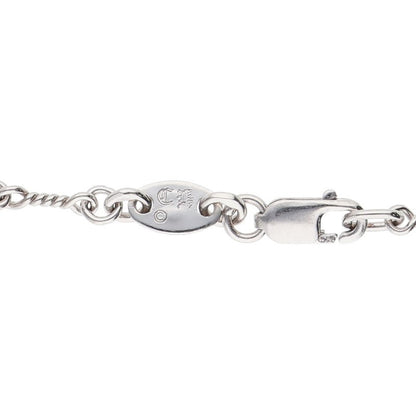 Chrome Hearts 18K White Gold Chain Necklace Size 18INCH