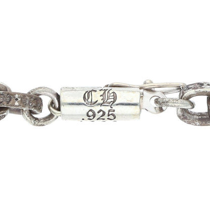 Chrome Hearts Paper Chain Silver Necklace Size 20INCH