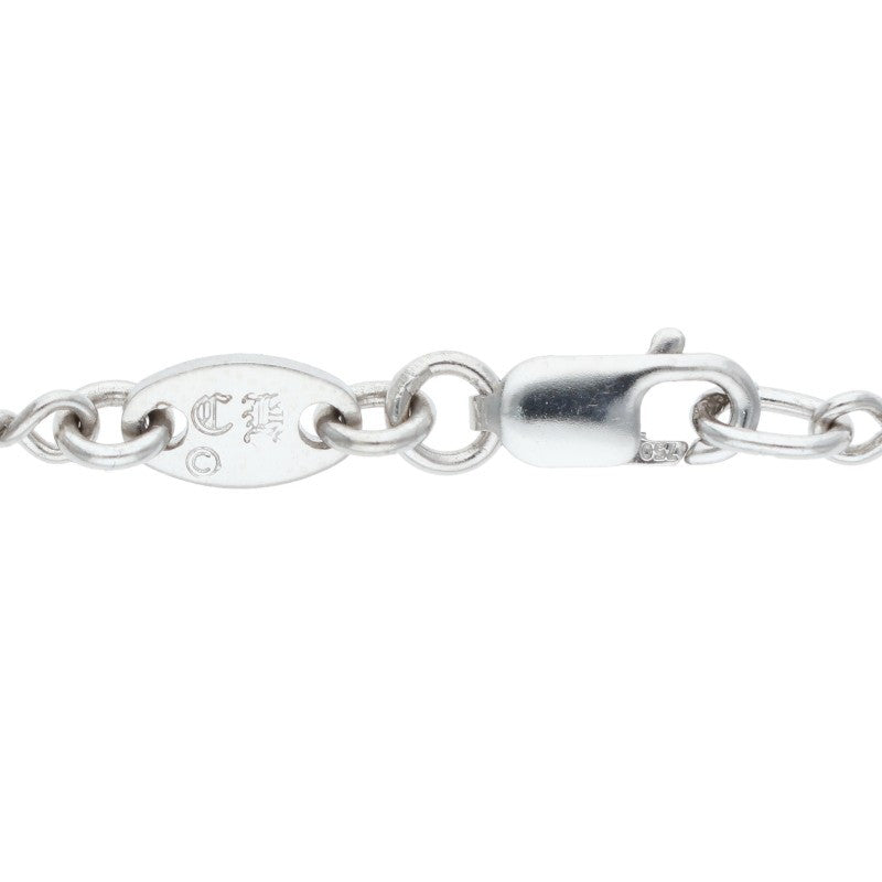 Chrome Hearts 18K White Gold Chain Necklace Size 16INCH