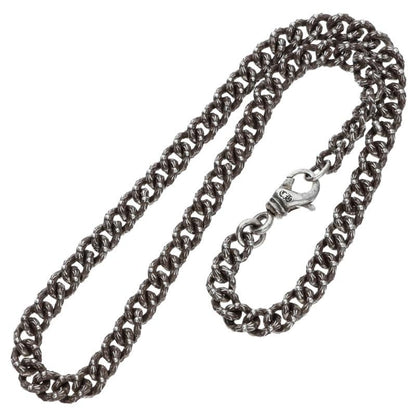 Chrome Hearts XTRA FNCY MINI 925 Silver Necklace Size 16INCH