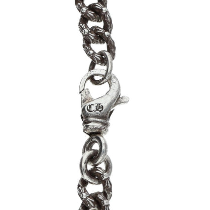 Chrome Hearts XTRA FNCY MINI 925 Silver Necklace Size 16INCH