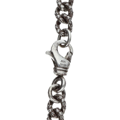 Chrome Hearts XTRA FNCY MINI 925 Silver Necklace Size 16INCH