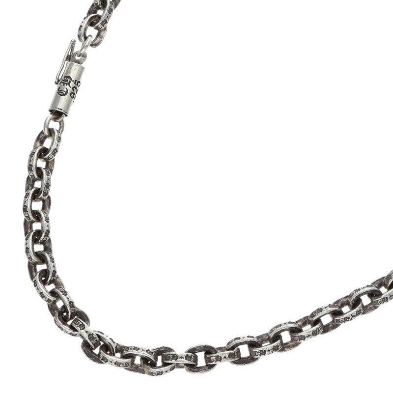 Chrome Hearts Paper Chain 24 Silver Necklace Size 24INCH